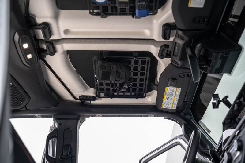 DV8 Offroad 2018-2025 Jeep Wrangler JL Roof Mount for 15In x 12In Molle Panel Exterior Trim DV8 Offroad