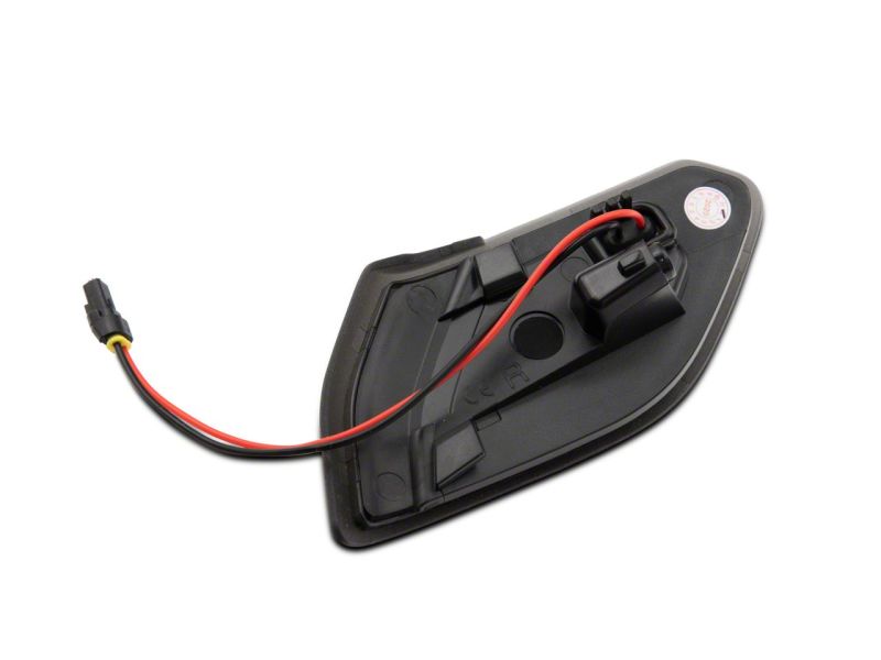 Raxiom 18-23 Jeep Wrangler JL Axial Series LED Fender Flare Marker Lights- Smoked Light Accessories and Wiring Raxiom