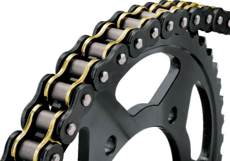 BikeMaster 525x150 BMOR O-Ring Chain - Black/Gold Chains BikeMaster