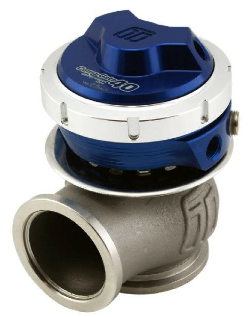 Turbosmart WG40 Gen V Compgate 40mm - 5 PSI Blue Wastegates Turbosmart