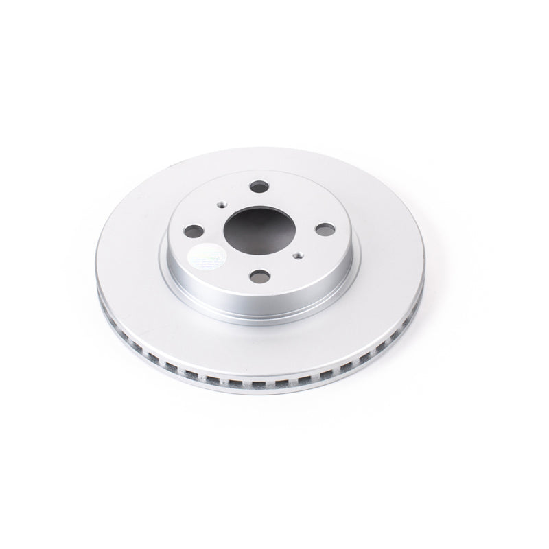 Power Stop 2013 Scion iQ Front Evolution Geomet Coated Rotor Brake Rotors - OE - Cryo PowerStop