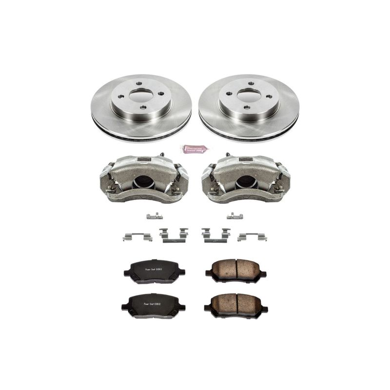 Power Stop 05-10 Chevrolet Cobalt Front Autospecialty Brake Kit w/Calipers Brake Kits - OE PowerStop