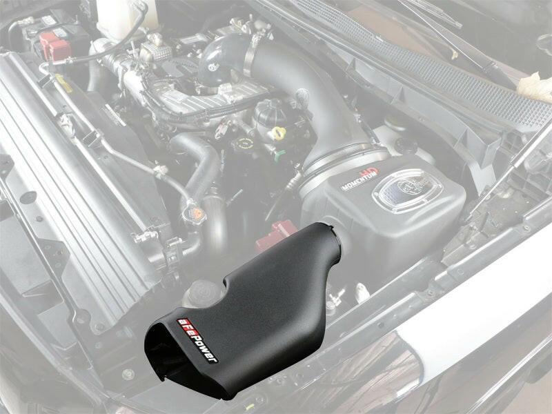 aFe Diesel Elite Momentum HD Dynamic Air Scoop 2016 Nissan Titan XD V8 5.0L Cold Air Intakes aFe