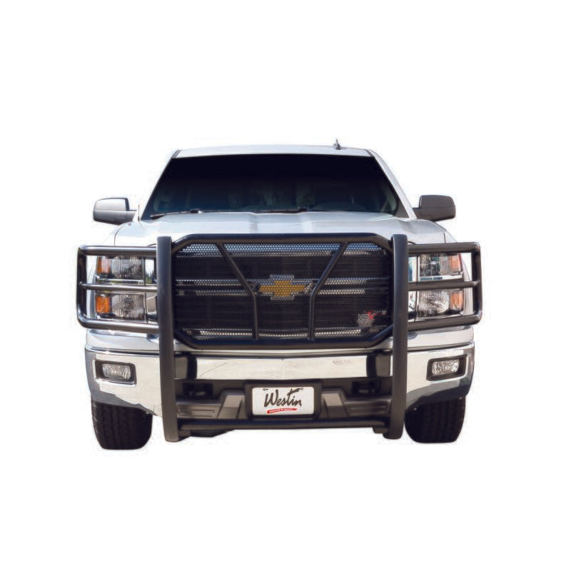 Westin 2014-2015 Chevrolet Silverado 1500 HDX Grille Guard - Black Grille Guards Westin