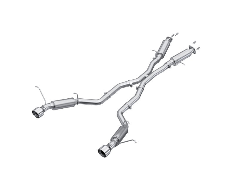 MBRP 2012+ Jeep Grand Cherokee SRT 6.4L 3in Dual Rear Exit Aluminized Catback Exhaust - T304 Tips Catback MBRP