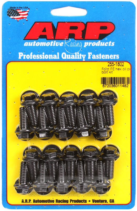 ARP Ford FE Hex Oil Pan Bolt Kit Hardware Kits - Other ARP
