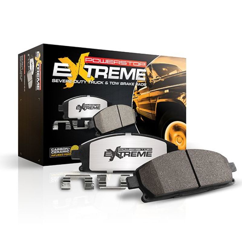 Power Stop 20-21 Toyota Highlander Front Z36 Truck & Tow Brake Pads w/Hardware Brake Pads - Performance PowerStop