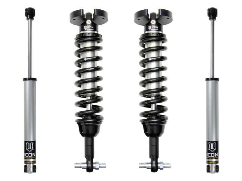 ICON 2019+ GM 1500 1.5-3.5in Stage 1 Suspension System Coilovers ICON