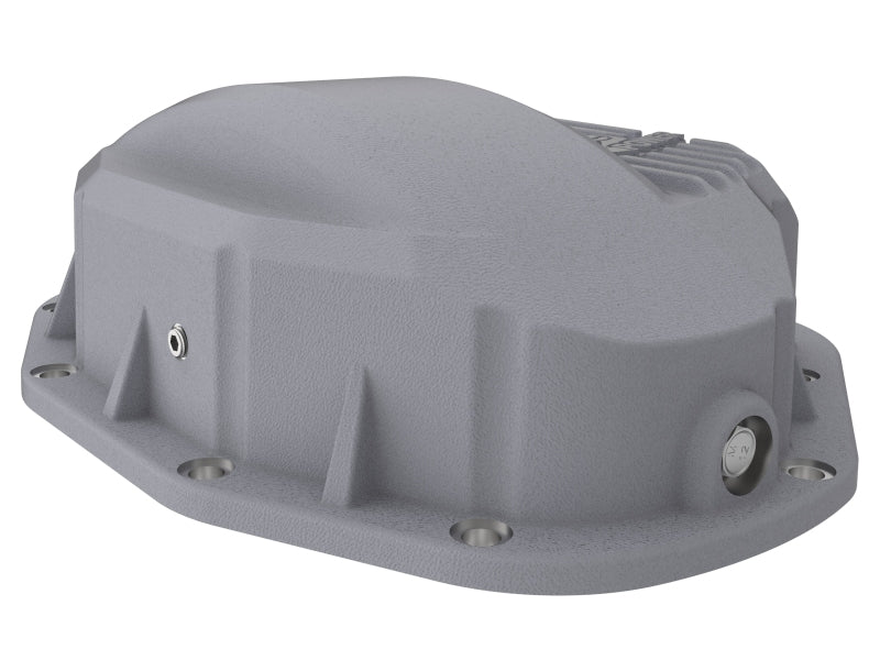 aFe Rear Differential Cover (Raw; Street Series); Dodge Diesel Trucks 94-02 L6-5.9L (td) Diff Covers aFe