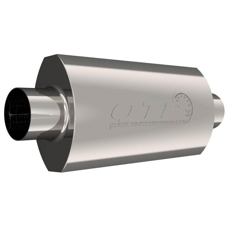 QTP 3in Weld-On 304SS AR3 Muffler Muffler QTP