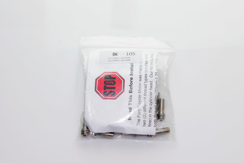 Kooks Small Block Ford Stage 8 Locking Header Bolt Kit Bolts Kooks Headers