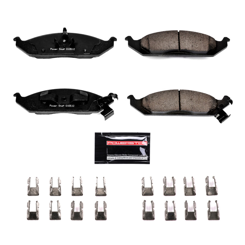 Power Stop 95-00 Chrysler Cirrus Front Z23 Evolution Sport Brake Pads w/Hardware Brake Pads - Performance PowerStop