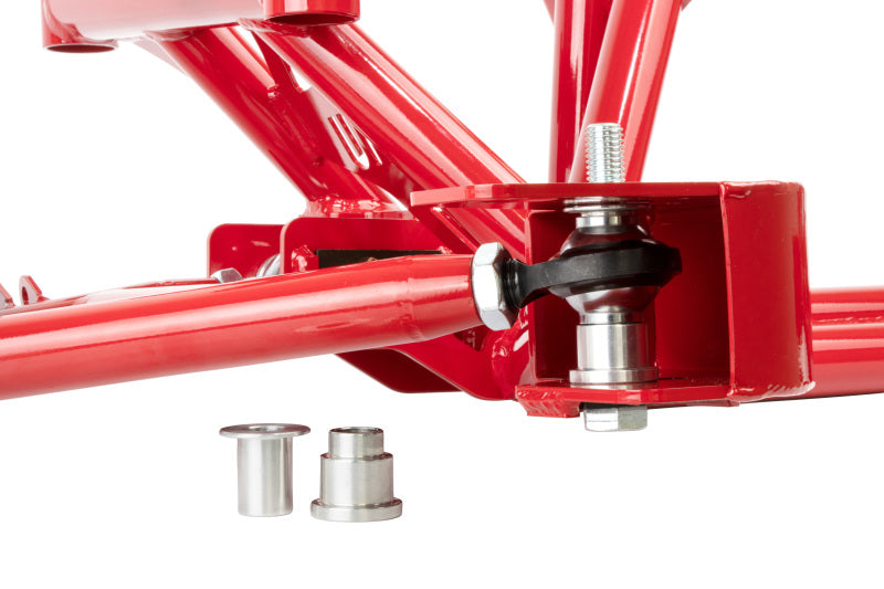 UMI Performance 98-02 GM F-Body K-Member LSX Rr Roll Center Increase- Red Engine Mounts UMI Performance