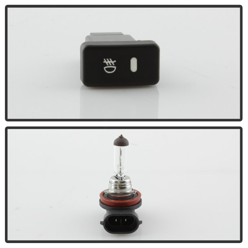 Spyder Acura RSX 05-07 OEM Fog Lights w/Switch Yellow FL-AR06-Y Fog Lights SPYDER