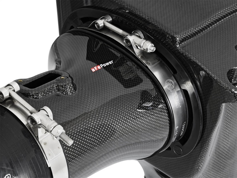aFe Momentum GT Black Series Carbon Fiber CAIS 15-16 Dodge Challenger SRT Hellcat V8-6.2L (sc) Air Intake Components aFe