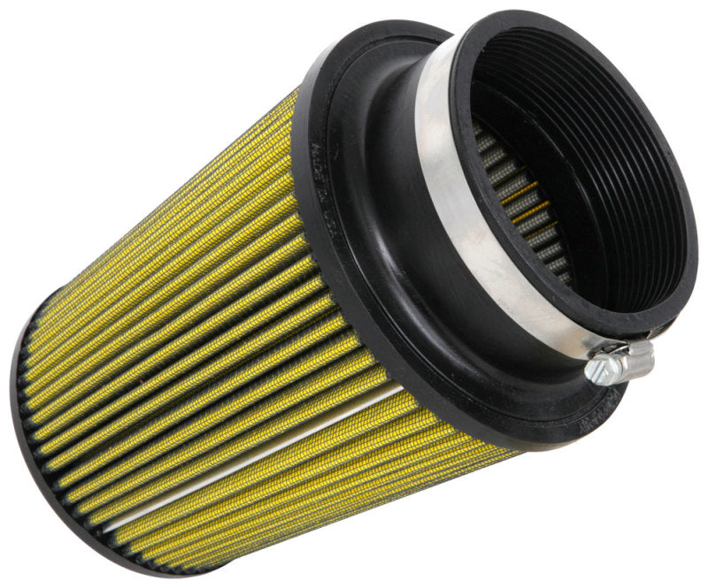 Airaid Universal Air Filter - Cone 4in Flange x 6in Base x 4-5/8in Top x 7in Height - Synthamax Air Filters - Universal Fit Airaid