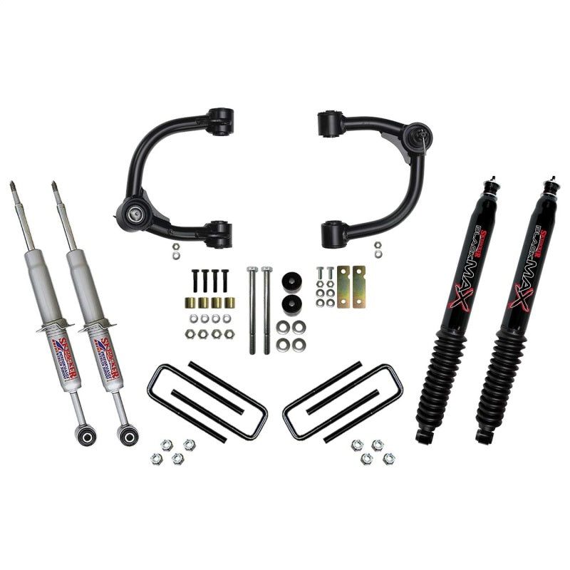 Skyjacker Suspension 16-22 Toyota Tacoma 3in Lift Kit Component Box w/ Black Max 8500 Shocks Lift Kits Skyjacker