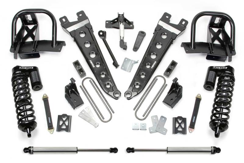 Fabtech 08-10 Ford F250 4WD 6in Rad Arm Sys w/Dlss 4.0 C/O& Rr Dlss Lift Kits Fabtech