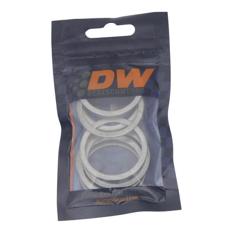 DeatschWerks -12 AN Aluminum Crush Washer (Pack of 10) Hardware - Singles DeatschWerks