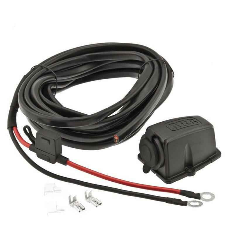 ARB Fridge Wiring Kit 6M W/Threaded Socket Fridges ARB
