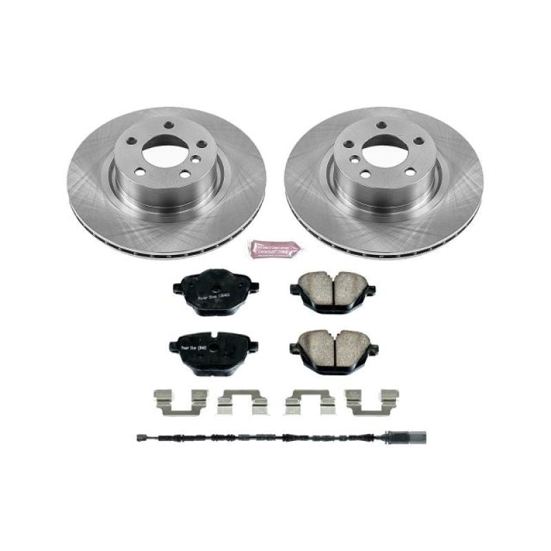 Power Stop 11-17 BMW X3 Rear Autospecialty Brake Kit Brake Kits - OE PowerStop