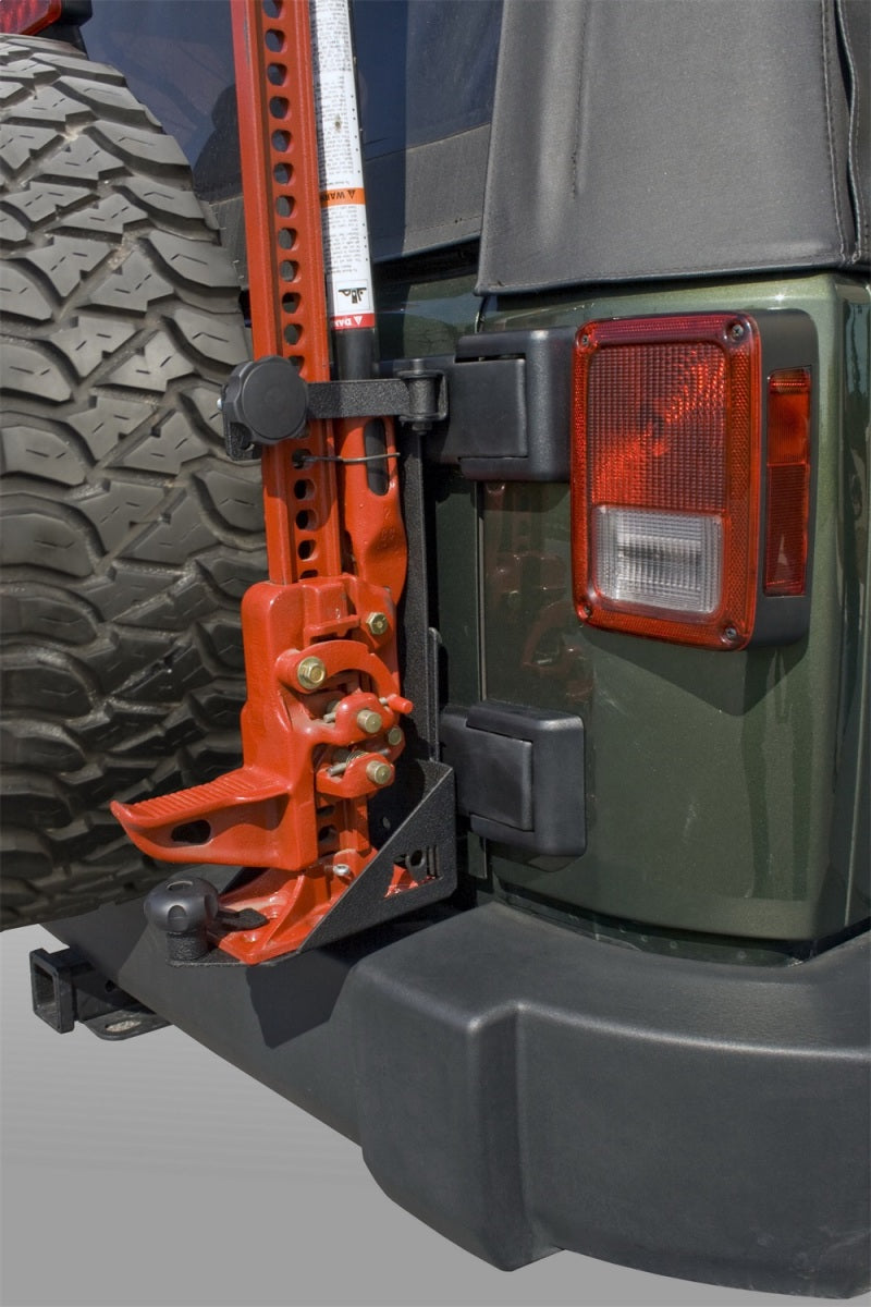 Rugged Ridge Off-road Jack Mounting Bracket 07-18 Jeep Wrangler JK Jacks Rugged Ridge
