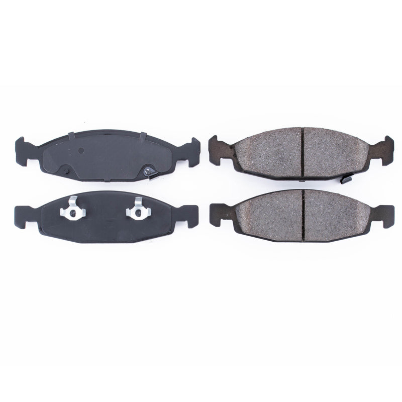 Power Stop 99-03 Jeep Grand Cherokee Front Z16 Evolution Ceramic Brake Pads Brake Pads - OE PowerStop