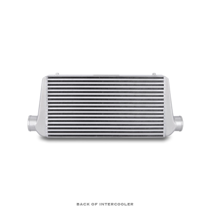 Mishimoto Universal Silver R Line Intercooler Overall Size: 31x12x4 Core Size: 24x12x4 Inlet /Outlet Intercoolers Mishimoto