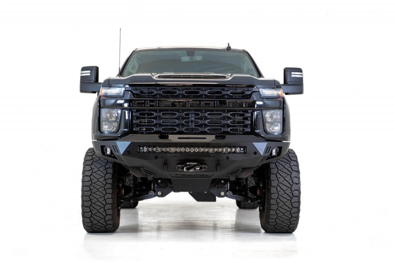 Addictive Desert Designs 2020 Chevy Silverado 2500/3500 Stealth Fighter Front Bumper Bumpers - Steel Addictive Desert Designs