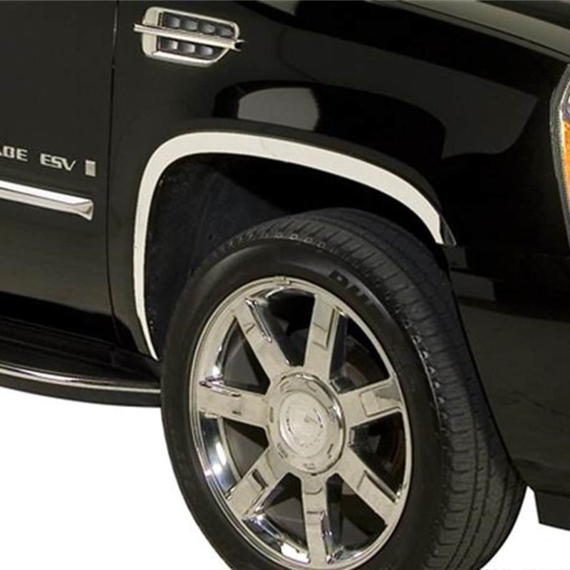 Putco 07-14 Cadillac Escalade - Full - 6pc Kit Stainless Steel Fender Trim Exterior Trim Putco