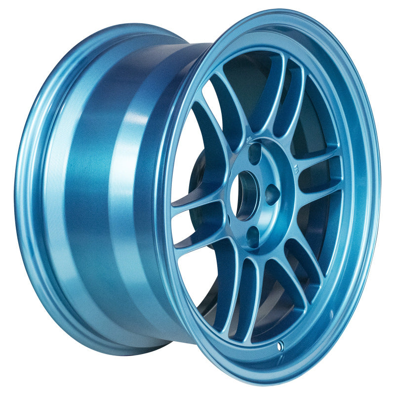 Enkei RPF1 17x9 5x114.3 22mm Offset 73mm Bore Emerald Blue Wheel (MOQ 40) Wheels - Cast Enkei