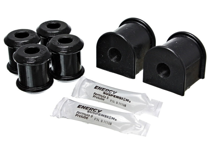 Energy Suspension 00-04 Dodge Dakota 4WD / 00-03 Durango 4WD Black 15mm Rear Sway Bar Bushing Set Bushing Kits Energy Suspension