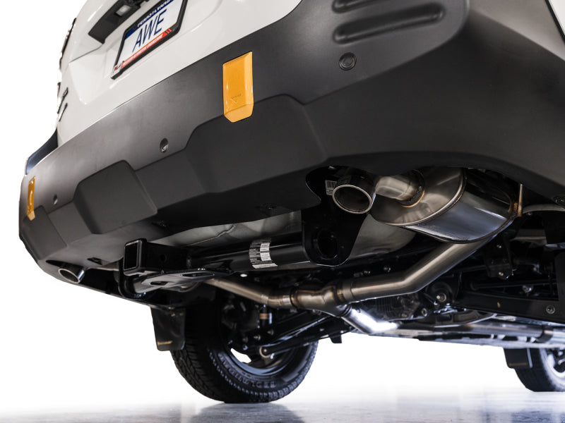 AWE 20-25 Subaru Outback (Wilderness & XT) 0FG Catback Exhaust w/Dual BashGuards Catback AWE Tuning