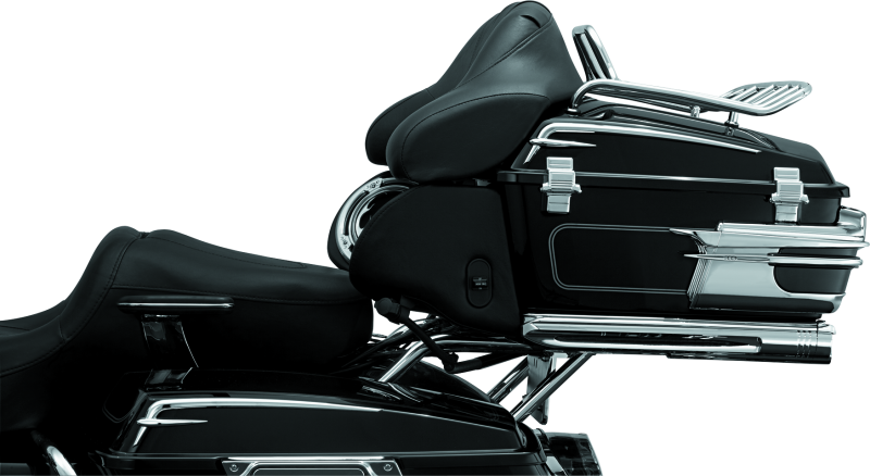 Kuryakyn Quick Adjust Relocator For Tour Pak 97-13 Touring Models Chrome Cargo Organization Kuryakyn