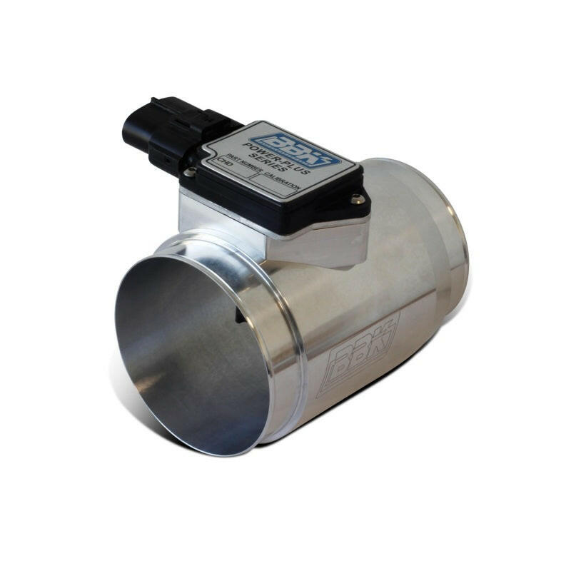 BBK 86-93 Mustang 5.0 Mass Air Meter 76mm 19 lb Inj. Cold Air Calibration CNC Billet Housing Mass Air Flow Sensors BBK