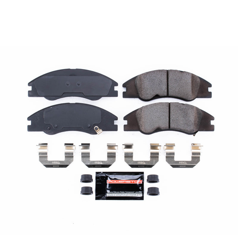 Power Stop 05-09 Kia Spectra Front Z23 Evolution Sport Brake Pads w/Hardware Brake Pads - Performance PowerStop