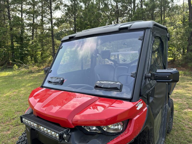 Seizmik 16-23 Can Am Defender HD5-HD10/MAX Tool-Less Windshield Vented UV Windshields Seizmik