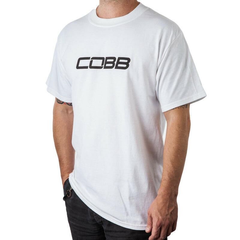 Cobb Tuning Logo Mens White T-Shirt - XSM Shirts COBB