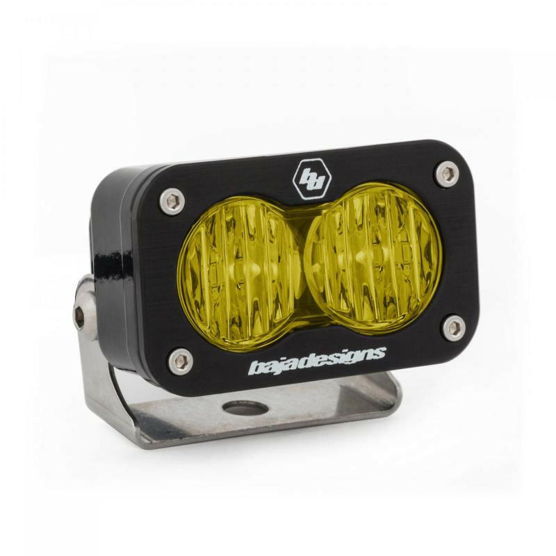 Baja Designs S2 Pro Wide Cornering Pattern LED Light - Amber Light Bars & Cubes Baja Designs