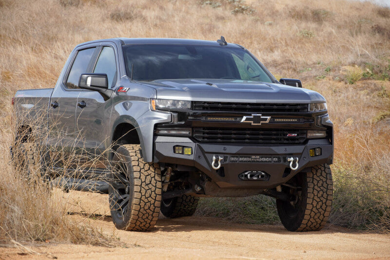 DV8 Offroad 19-21 Chevrolet Silverado 1500 SPEC Series Front Bumper Bumpers - Steel DV8 Offroad