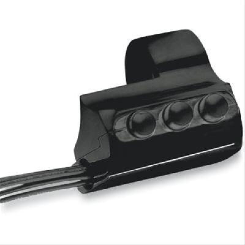 Performance Machine Switch Assy 3 Button Right Sd - Black Ano Handlebars Performance Machine
