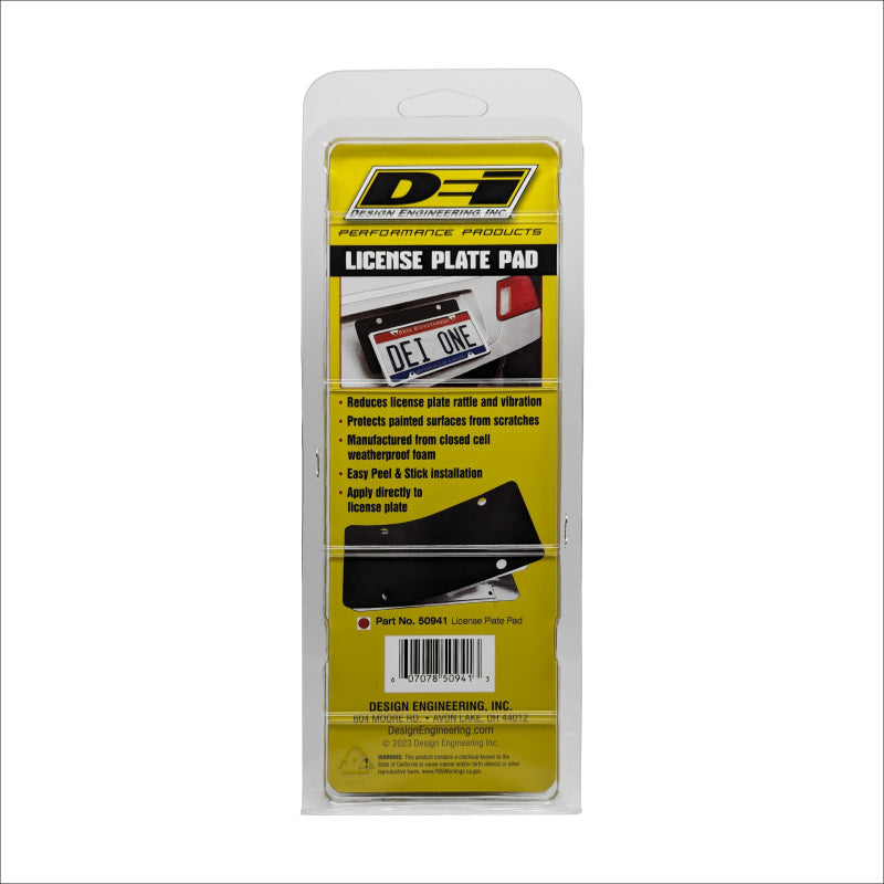 DEI License Plate Pad - 2 Pack Uncategorized DEI