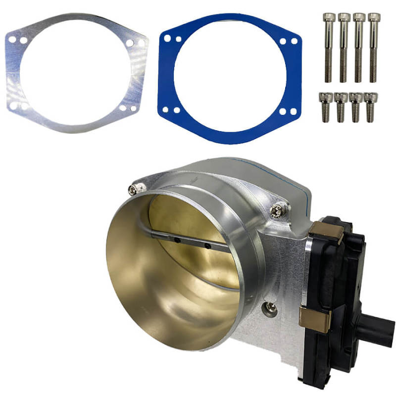 Granatelli 13-20 GM LT1/LT4/LT5 Drive-By-Wire 112mm Throttle Body - Natural Throttle Bodies Granatelli Motor Sports