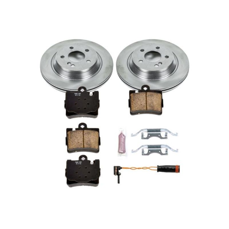 Power Stop 00-03 Mercedes-Benz CL500 Rear Autospecialty Brake Kit Brake Kits - OE PowerStop
