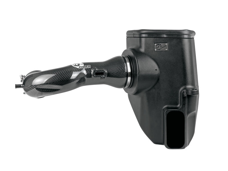 aFe 19-21 GM Trucks 5.3L/6.2L Track Series Carbon Fiber Cold Air Intake System W/ Pro Dry S Filters Cold Air Intakes aFe