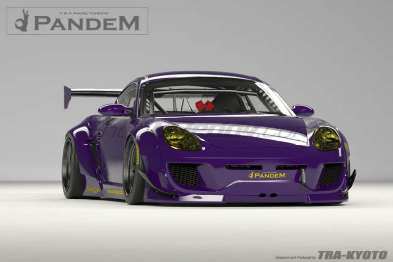 GReddy Pandem RB 09-12 Porsche Cayman Complete Wide Body Aero Kit WITH WING (Special Order) Body Kits GReddy