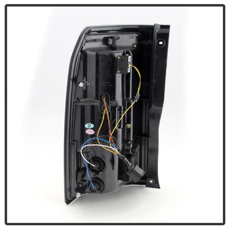 Spyder Land Rover Discovery 3 LR3 05-09 Light Bar LED Tail Lights Black ALT-YD-LRD05-LED-BK Tail Lights SPYDER