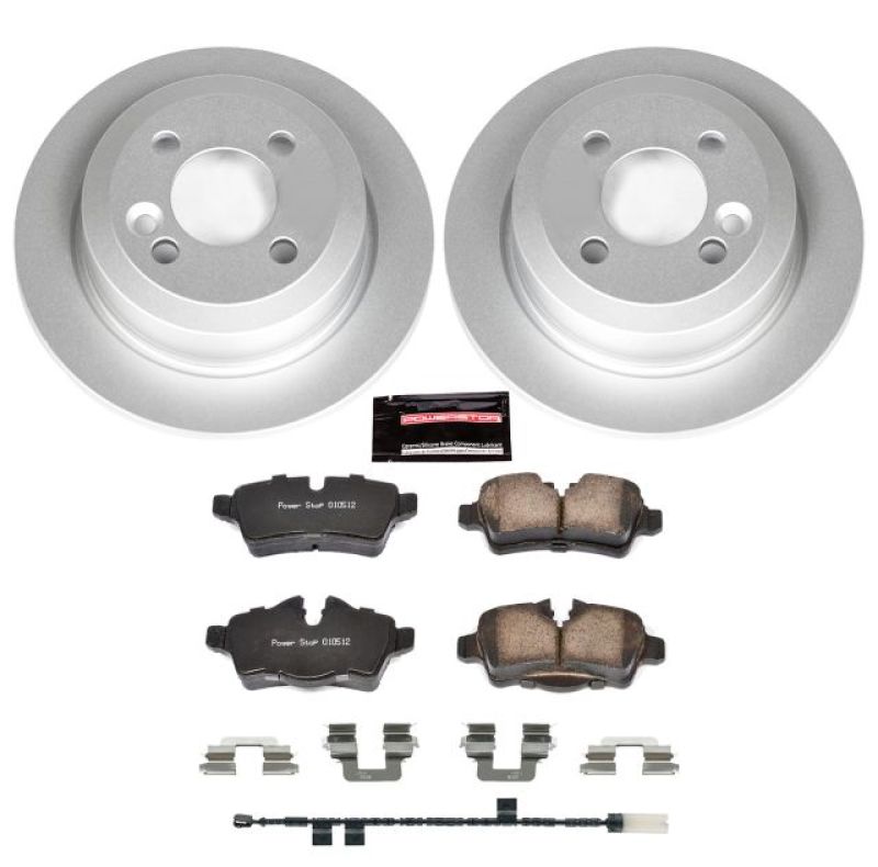 Power Stop 11-16 Mini Cooper Rear Z23 Evolution Sport Coated Brake Kit Brake Kits - Performance D&S PowerStop