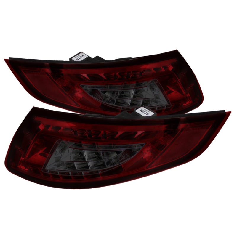 Spyder Porsche 997 05-08 LED Tail Lights Red Smoke ALT-YD-P99705-LED-RS Tail Lights SPYDER