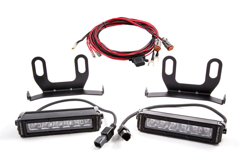 Diode Dynamics Ram 2013 Standard Stage Series 6 In Kit - Amber Driving Light Bars & Cubes Diode Dynamics